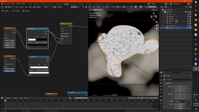 How To Make Leather In Blender | 100% Procedural Material | Easy Leather Material Blender Tutorial смотреть онлайн