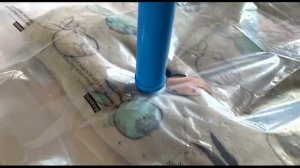 Вакуумний пакет з клапаном  багаторазовий III Вакуумный пакет с клапаном многоразовый