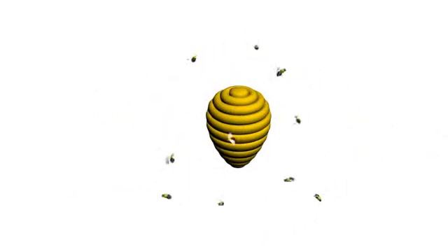 Bees - 3ds Max смотреть онлайн