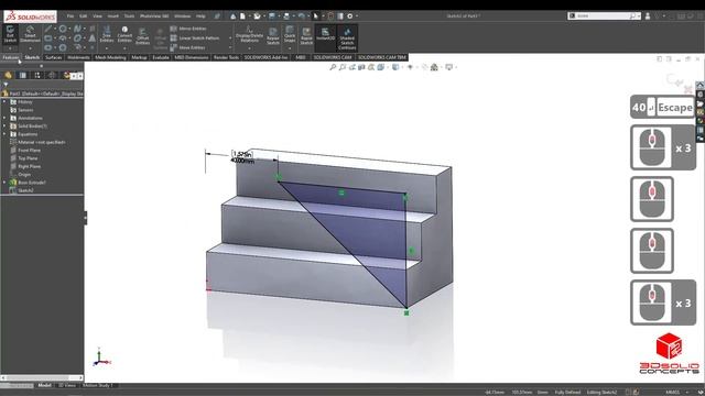 The Beginner’s Guide To SolidWorks - Part 8 More More Extrude Bosses and Extrude Cuts Exercise смотреть онлайн