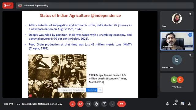 75 years of India's achievements and innovations in Physical Sciences & Agricultural Sciences смотреть онлайн