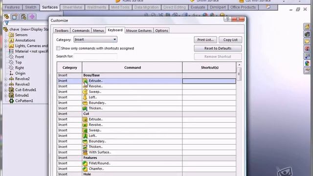 M1A3 - Solidworks interface overview - Customizing the toolbars смотреть онлайн
