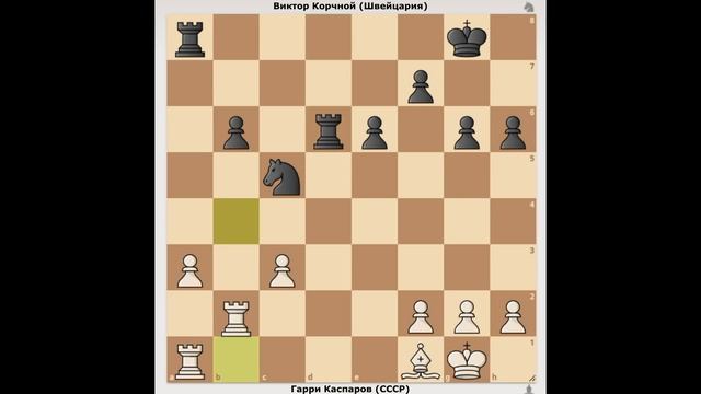 💥USSR Vs Switzerland. KASPAROV-KORCHNOI. Semi-final Match Of Candidates. 1 Game. New Indian Defence