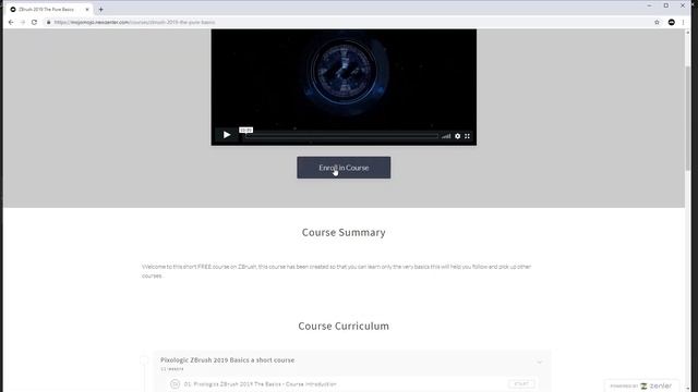 Free ZBrush for Beginners Course смотреть онлайн