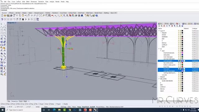 Structure Modeling ll Timelapse ll Rhinoceros 3d _PART 1 смотреть онлайн