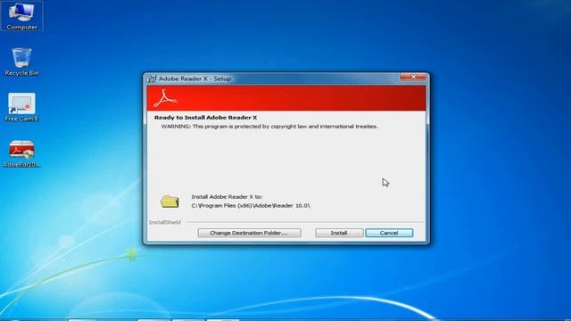How To Install Adobe reader in Windows 7, 8, 10 | Free PDF viewer for PC and laptop By yash infotec смотреть онлайн
