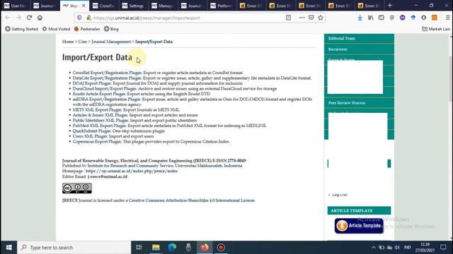 Cara Aktifkan DOI Artikel Secara Otomatis di OJS - Simetris Institute смотреть онлайн
