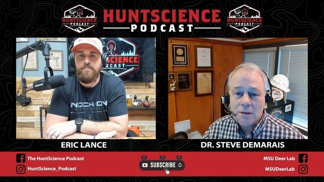 Deer Hunting and Buck Movement - The HuntScience Podcast: Episode 16 - Dr. Steve Demarais смотреть онлайн