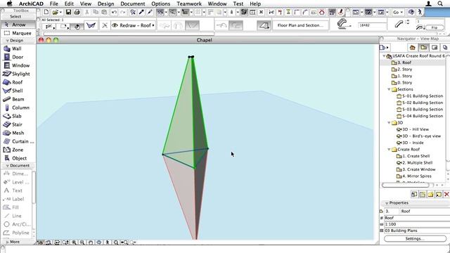 Classics modeled with ArchiCAD - SOM - USAFA Cadet Chapel смотреть онлайн