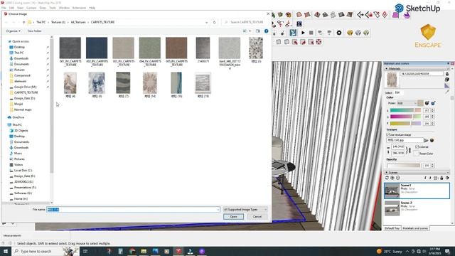 Enscape Vs D5 Render | Enscape Tutorial | Enscape Interior Render | Bedroom | SketchUp Tutorial