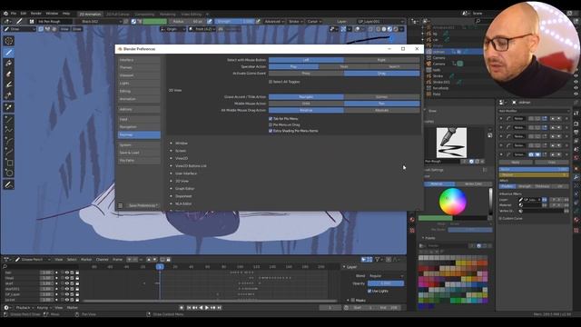 #021 Rotate Canvas - Grease Pencil RANDOM tips & tricks смотреть онлайн