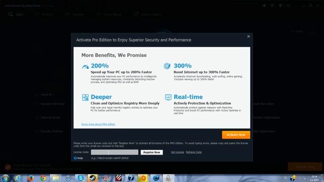 Advanced SystemCare 8.0 Serial Key [FREE] смотреть онлайн