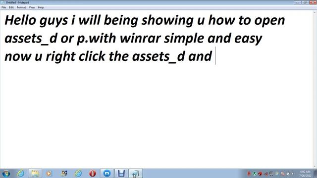How to open assets with Winrar смотреть онлайн