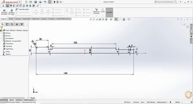 Modelling of Vice Screw using Solidworks. @CADMonkeys смотреть онлайн
