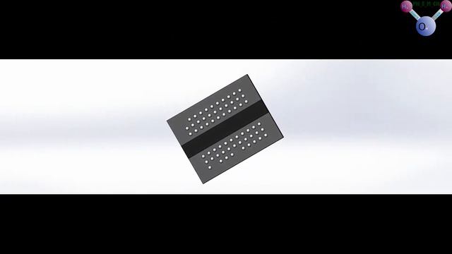 Корпус SMD интегральной микросхемы FBGA-63ball-9x11.5mm смотреть онлайн