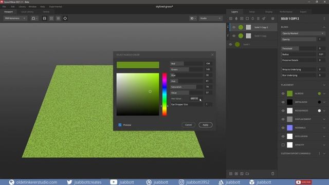 How to make a stylized grass material in Mixer | Quixel Mixer [REQUESTED] смотреть онлайн