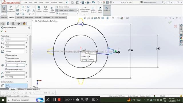 SolidWorks gear drawing (#Solidworks designer) смотреть онлайн