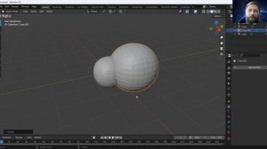 Скульптинг сразу нескольких объектов в  Blender