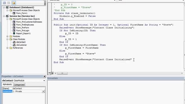 51. VBA - Custom Events (Programming In Access 2013) смотреть онлайн