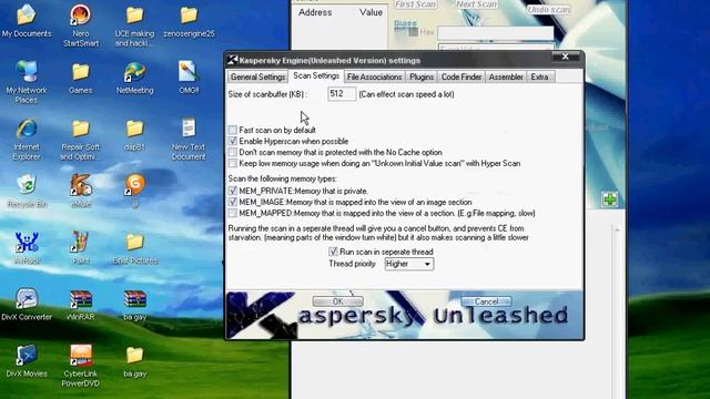 Settings for Kaspersky Engine. смотреть онлайн