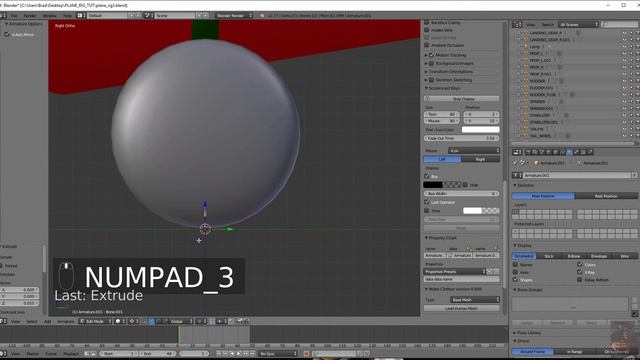 Blender To SFM - Rigging a Simple Airplane - Part1 смотреть онлайн