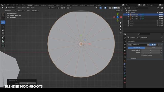 Blender : Introduction au modifier Subdivision Surface смотреть онлайн