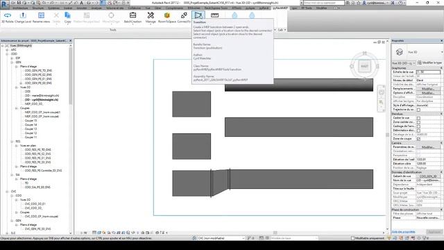 [Revit] Transition between 2 elements смотреть онлайн