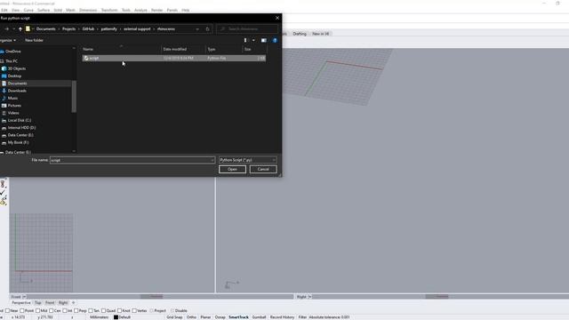patternify Rhino script sample смотреть онлайн