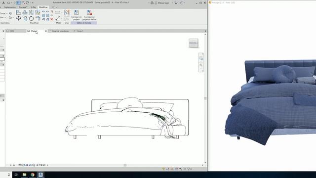 REVIT para interiores - Família Revit em alta qualidade смотреть онлайн