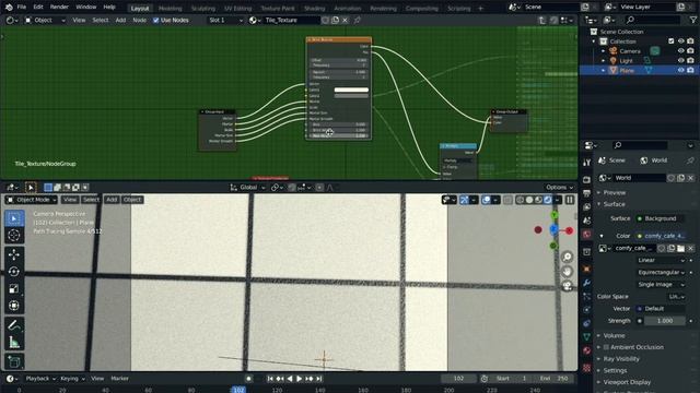 Blender Tutorial | Group for Tile Texture Part 2 смотреть онлайн