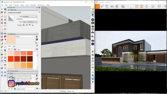 Enscape 3D for Sketchup || Exterior realistic Render Tutorial || Advenced Setting смотреть онлайн
