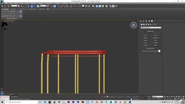 Modeling Curve Lounge Chair PART #2 3ds Max 2014 Tutorial смотреть онлайн