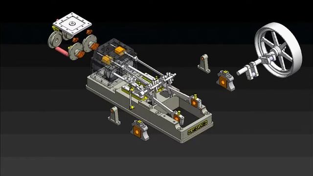 Solidworks animation of assem MUNCASTER Project смотреть онлайн