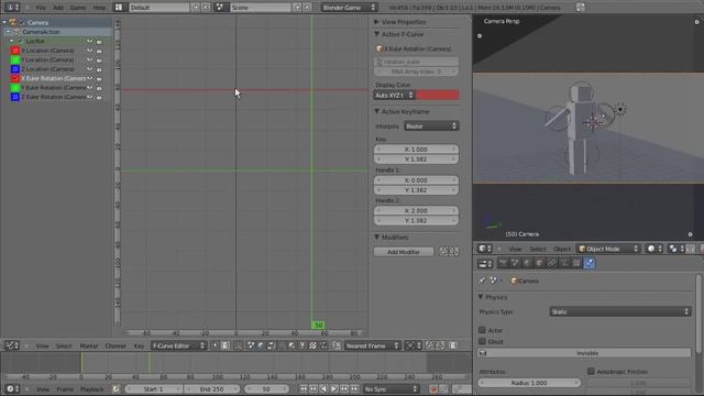 Blender Camera Shake tutorial смотреть онлайн