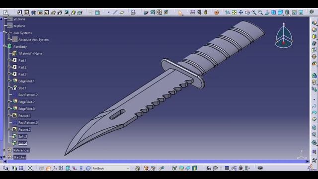 Algunos de mis proyectos en Catia смотреть онлайн