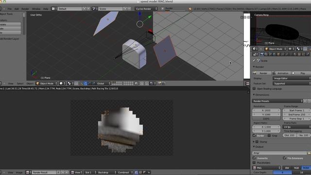Lord of the Rings speed model in Blender смотреть онлайн