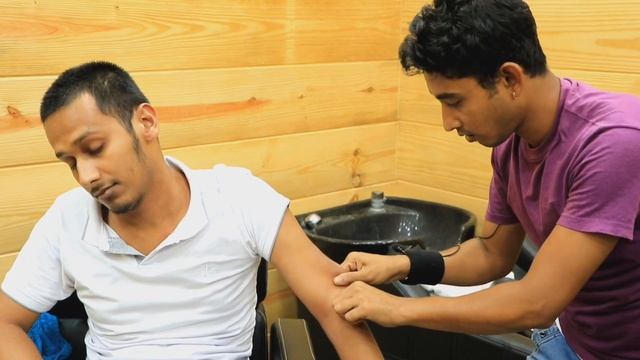 Extreme relaxing head and body massage with lots of crack | skin crack neck crack spine crack ASMR смотреть онлайн