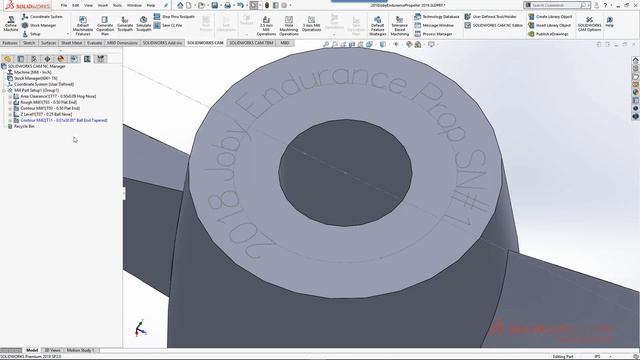 SOLIDWORKS CAM Standard - Multi Axis Machining смотреть онлайн