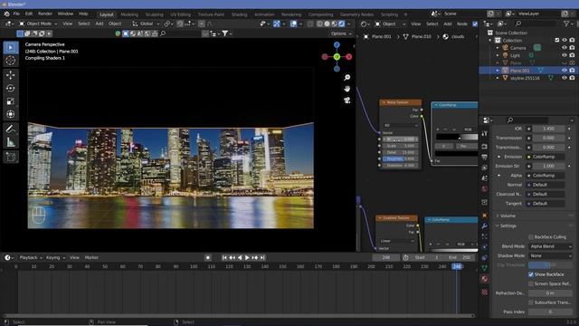 Simple Realistic Procedural Clouds - Blender Tutorial смотреть онлайн