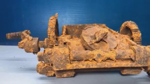 Полная реставрация ржавой машины для намотки!!!