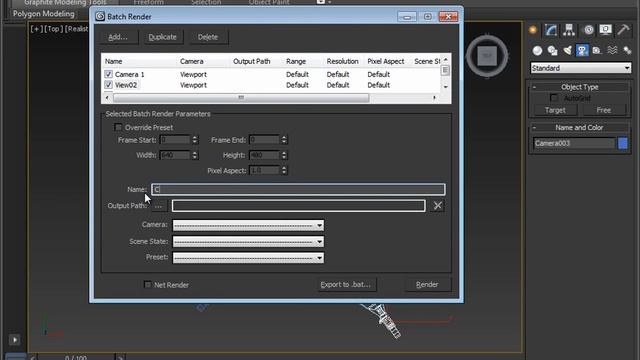 3DS Max Tutorial: Batch Render Multiple Views смотреть онлайн