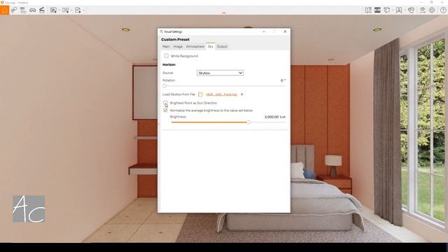 Sketchup interior design #61 How to make a bedroom design and render enscape смотреть онлайн