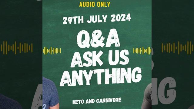 (AUDIO) 29th July Q&A: Blood Tests, CoQ10, Workouts and More смотреть онлайн