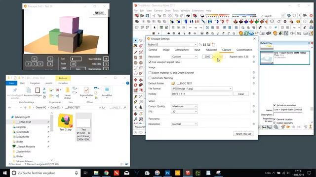 How to match SketchUp´s 2D Export with Enscape Render? смотреть онлайн