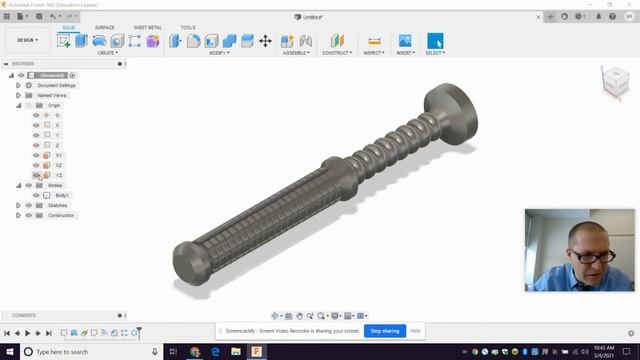 Engineering 1 - Another Lightsaber in Fusion 360 смотреть онлайн