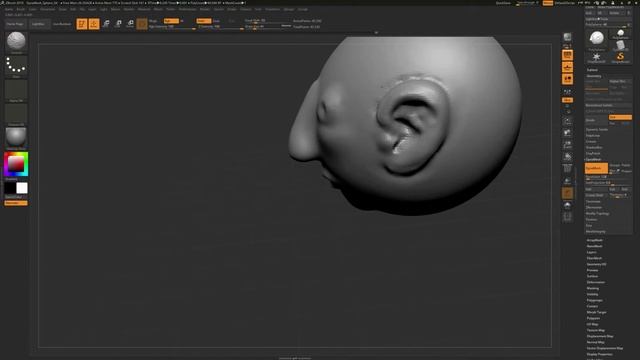 002 Introduction To ZBrush Digital Sculpting Basics смотреть онлайн