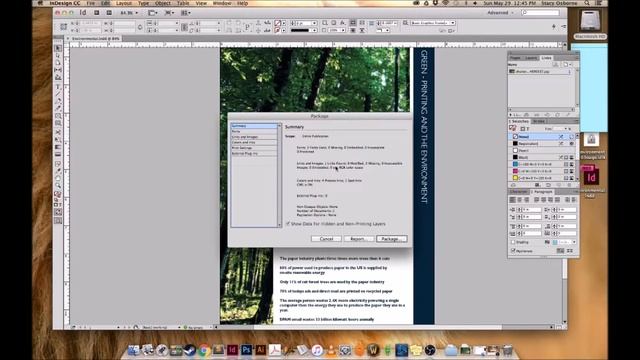 Packaging an Indesign File смотреть онлайн