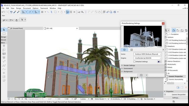 Archicad Tutorial Part 16 : Rendering смотреть онлайн