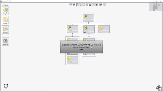 SOLIDWORKS Tutorial - Skeleton Sketch Part Method for Large Assemblies using SOLIDWORKS Treehouse смотреть онлайн