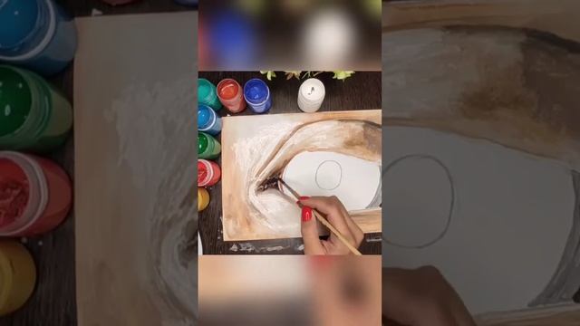 Рисуем реалистичный рисунок. Рисуем глаз. #реалистичныйрисунок #художник смотреть онлайн